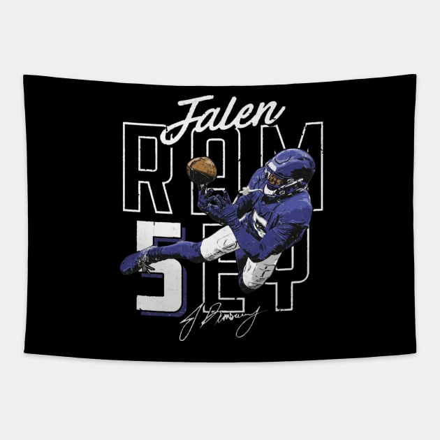 Jalen Ramsey Los Angeles R RAM5EY Tapestry by MASTER_SHAOLIN