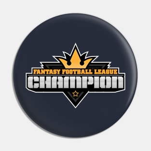 Fantasy Football Champion 2 Pin