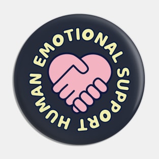 Emotional support human Pin