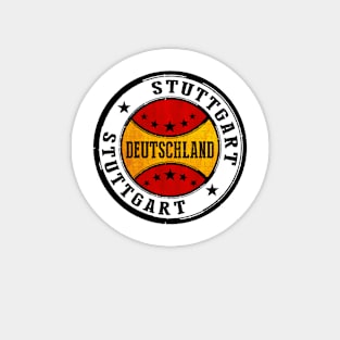 Stamp Of Stuttgart Magnet