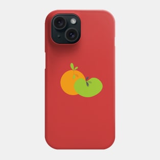 Orange and Apple Pop Art Fruit Phone Case