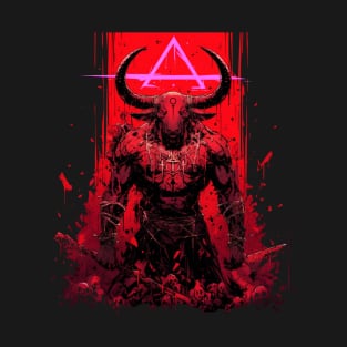 Minotaur cretan bull minos T-Shirt