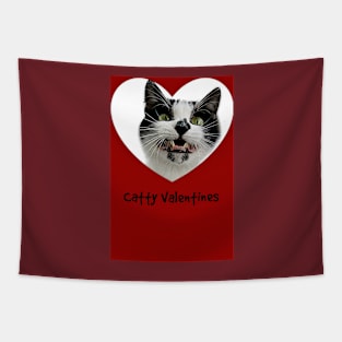 Catty Valentines Tapestry