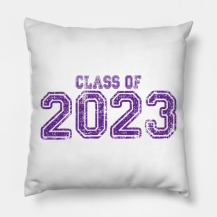 Varsity Purple Class of 2023 Pillow