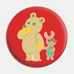 Bear and Pig Pin