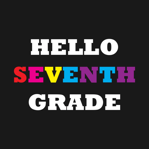 seventh grade t shirt by Dizzyland