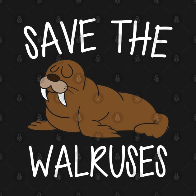 Walrus - Save the walruses by KC Happy Shop