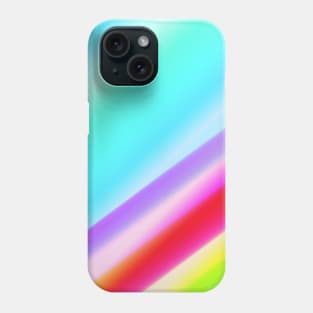 colorful rainbow texture art Phone Case