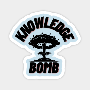 Knowledge Bomb Magnet