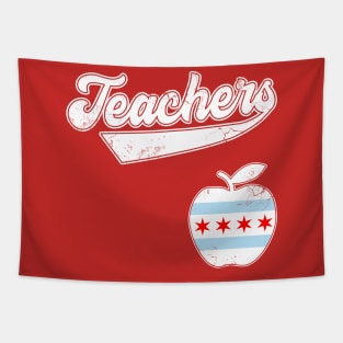 Chicago Teachers Fund Our Future Red For Ed Tapestry