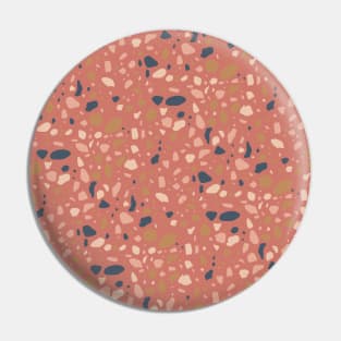 Terrazzo Pattern Modern Classic Neutral Pin