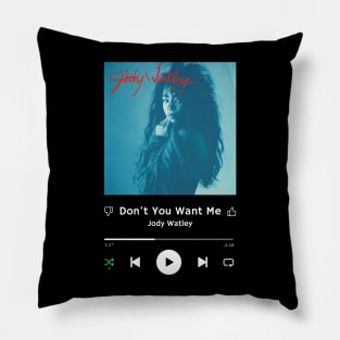 Stereo Music Player - Don't You Want Me Pillow