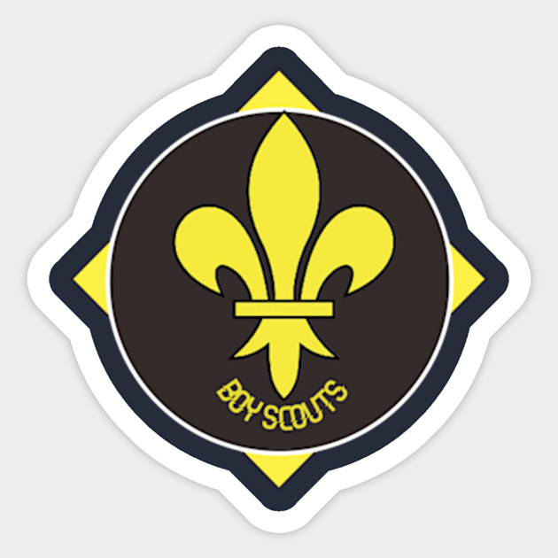 Boy Scout Simple Design Sticker Teepublic Uk