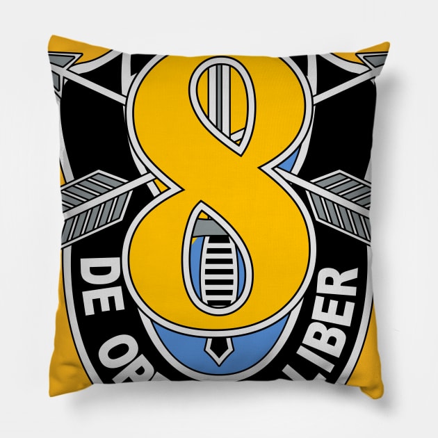 8th Special Forces Group Pillow by MBK