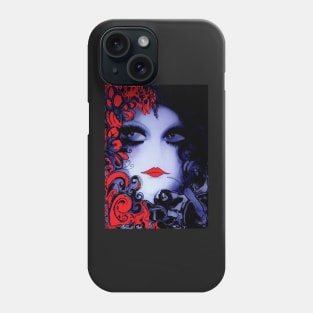 art deco wood nymph ,,,House of Harlequin Phone Case