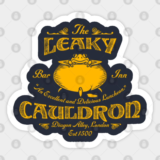 The Leaky Cauldron Bar & Inn - Harry Potter - Sticker