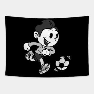 Soccer player Tapestry