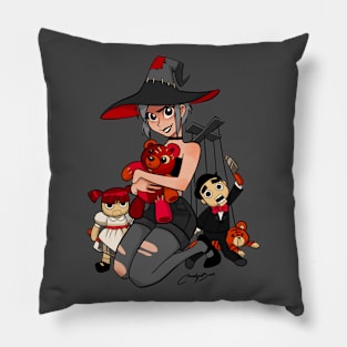 witch doll 2 Pillow