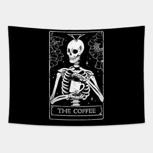 The Coffee - Death Skull Evil Gift Tapestry