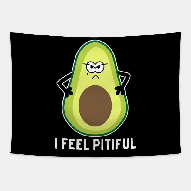 I feel pitiful avocado Tapestry by Blister