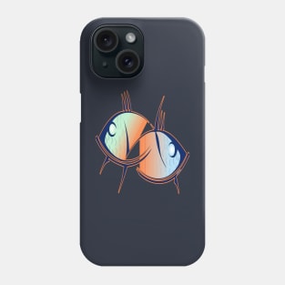 Twin fish fish color Phone Case