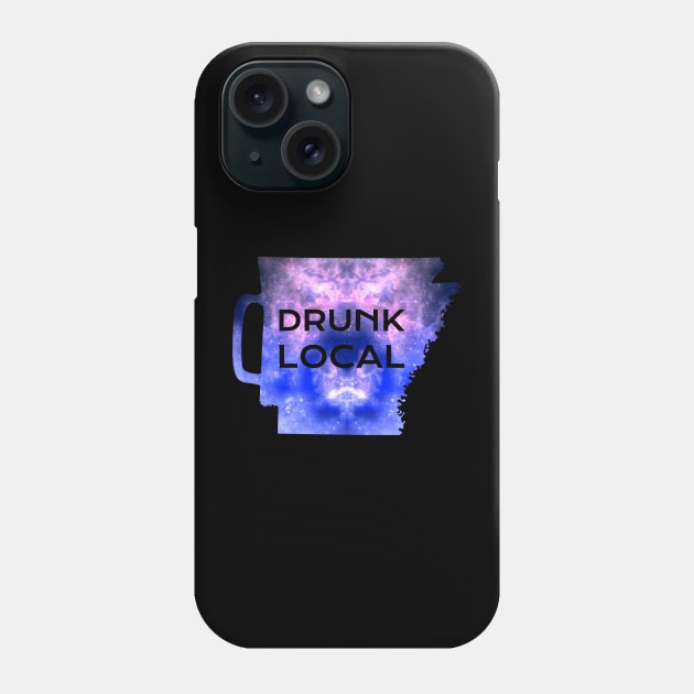 Drunk Local Arkansas Phone Case by irvtolles