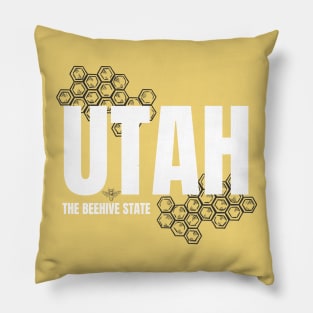 Utah The Beehive State Pillow