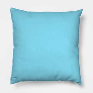 Pool Blue Solid Color Pillow