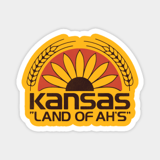 Kansas "Land of Ah's" Magnet