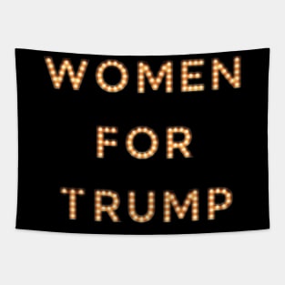 Women For Trump Light Bulbs Tapestry