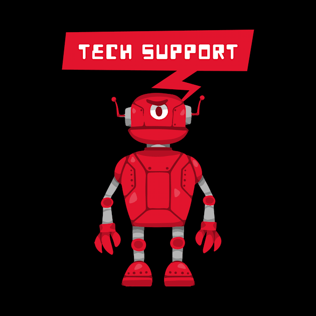 Robot Tech Support by letnothingstopyou