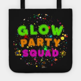 Party Squad Paint Splatter Effect Tote