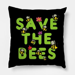 Save The Bees Pillow