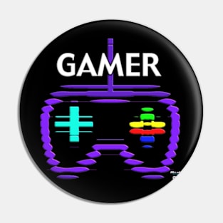 Arcade Gamer Pin