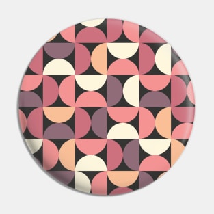 Geometric Seamless Pattern - Semicircles 008#001 Pin