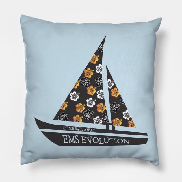 East Middle Evolution 2024 Pillow by DiscoPrints