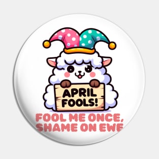 Sly Sheep April Fools Prank Pin