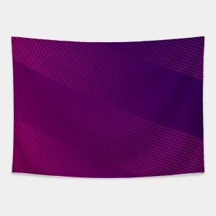 Vibrant Halftone Effect Color Design Tapestry