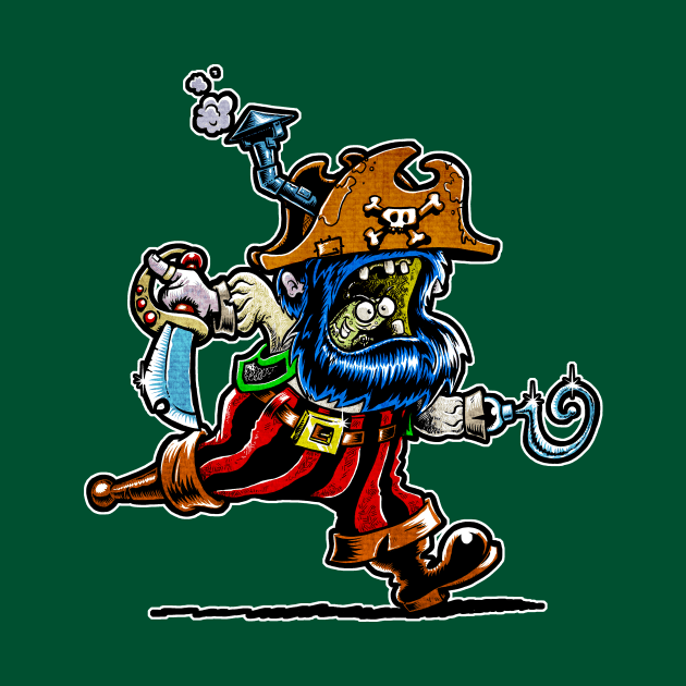 Steam Powered Pirate! by Bleee