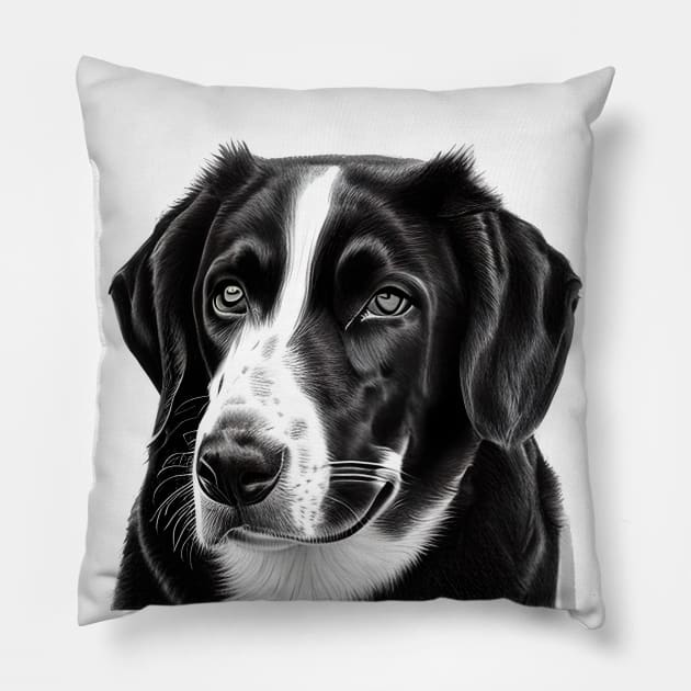 Appenzeller Sennenhund Dog Pillow by KayBee Gift Shop