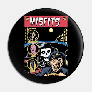 The cover comic misfits Pin