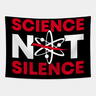 Science Not Silence - Climate Change Earth Day Tapestry