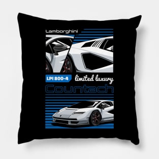 Iconic Countach Car Pillow