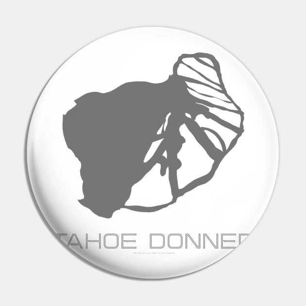 Tahoe Donner Resort 3D Pin by Mapsynergy