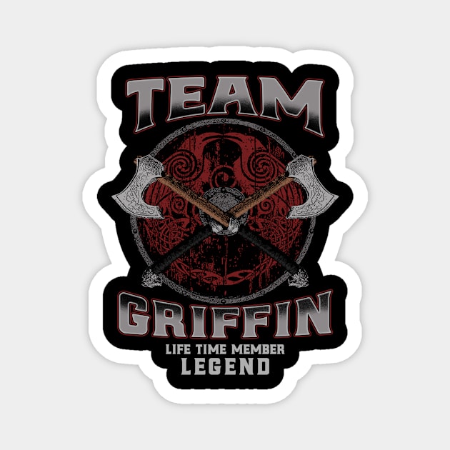 Griffin - Life Time Member Legend Magnet by Stacy Peters Art