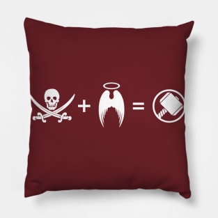 It's Like A Pirate Had A Baby With An Angel Pillow