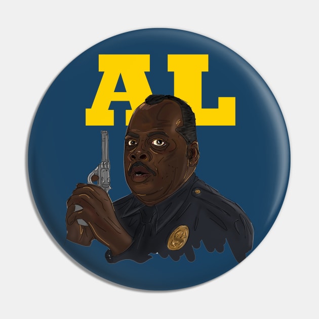 Die Hard: Sgt. Al Powell Pin by 51Deesigns