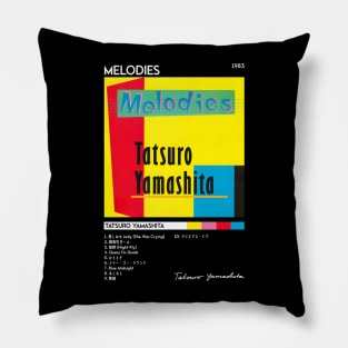 Melodies Album Cover - Tatsuro Yamashita | City Pop | 70s 80s 90s | Track List | Pillow
