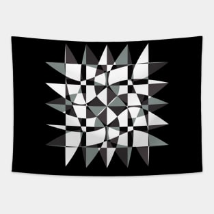 Op art pattern Tapestry