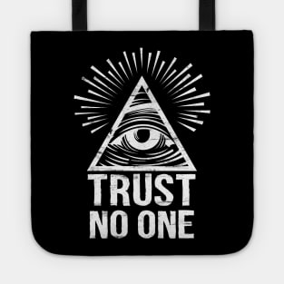 "Trust No One" - Eye Of Providence Tote